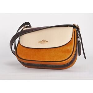 Coach Macie Saddle Bag in Colorblock